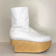 Load image into Gallery viewer, Vivienne Westwood Gold Label Rocking Horse Boots in White Kid Leather