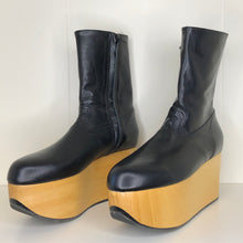 Load image into Gallery viewer, Vivienne Westwood Gold Label Rocking Horse Boots in Black Kid Leather