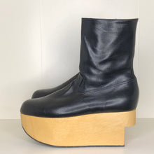 Load image into Gallery viewer, Vivienne Westwood Gold Label Rocking Horse Boots in Black Kid Leather