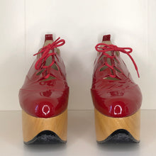 Load image into Gallery viewer, Vivienne Westwood Gold Label Rocking Horse Shoes Gillies Red Patent Leather