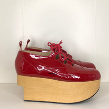 Load image into Gallery viewer, Vivienne Westwood Gold Label Rocking Horse Shoes Gillies Red Patent Leather