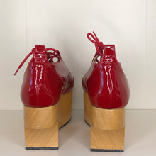Load image into Gallery viewer, Vivienne Westwood Gold Label Rocking Horse Shoes Gillies Red Patent Leather