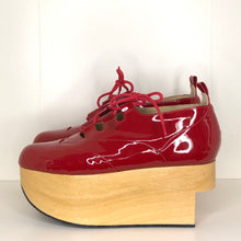 Load image into Gallery viewer, Vivienne Westwood Gold Label Rocking Horse Shoes Gillies Red Patent Leather