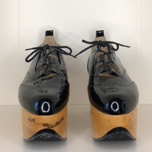 Load image into Gallery viewer, Vivienne Westwood Gold Label Rocking Horse Shoes Gillies Black Patent Leather