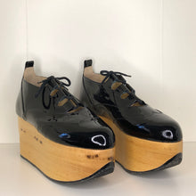 Load image into Gallery viewer, Vivienne Westwood Gold Label Rocking Horse Shoes Gillies Black Patent Leather