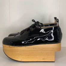 Load image into Gallery viewer, Vivienne Westwood Gold Label Rocking Horse Shoes Gillies Black Patent Leather