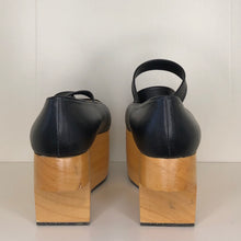 Load image into Gallery viewer, Vivienne Westwood Gold Label Rocking Horse Ballerina Shoes in Black Kid Leather