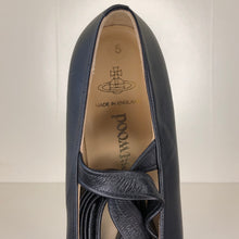 Load image into Gallery viewer, Vivienne Westwood Gold Label Rocking Horse Ballerina Shoes in Black Kid Leather