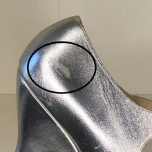 Load image into Gallery viewer, Vivienne Westwood Gold Label Mary Jane Silver Leather Low Heels