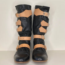 Load image into Gallery viewer, Vivienne Westwood Gold Label Black Leather Pirate Boots