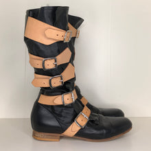 Load image into Gallery viewer, Vivienne Westwood Gold Label Black Leather Pirate Boots