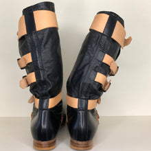 Load image into Gallery viewer, Vivienne Westwood Gold Label Black Leather Pirate Boots
