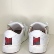 Load image into Gallery viewer, Vivienne Westwood Accessories Label Tiger Trainers in White Leather