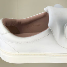 Load image into Gallery viewer, Vivienne Westwood Accessories Label Tiger Trainers in White Leather