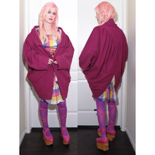 Load image into Gallery viewer, Vivienne Westwood Anglomania 2010 Butterfly Coat Purple Wool