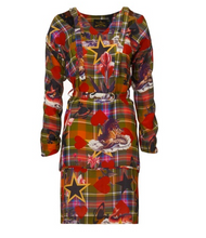 Load image into Gallery viewer, Vivienne Westwood Anglomania Sea Monster Print Falcon Dress