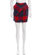 Load image into Gallery viewer, Vivienne Westwood Anglomania AW 2011 Red Tartan Skirt Suit