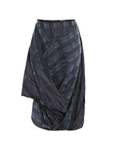 Load image into Gallery viewer, Vivienne Westwood Anglomania Blue Linen Eight Skirt and Sunday Top Suit Set