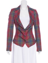 Load image into Gallery viewer, Vivienne Westwood Red Label AW 2009 Maclean of Duart Tartan Wide Collar Jacket