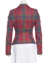 Load image into Gallery viewer, Vivienne Westwood Red Label AW 2009 Maclean of Duart Tartan Wide Collar Jacket and Pockets Mini Skirt Suit