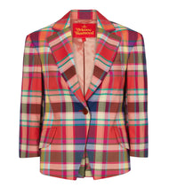 Load image into Gallery viewer, Vivienne Westwood Red Label Harlequin Print Princess Jacket and Pencil Skirt