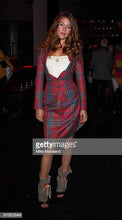 Load image into Gallery viewer, Vivienne Westwood Red Label AW 2009 Maclean of Duart Tartan Wide Collar Jacket and Pockets Mini Skirt Suit