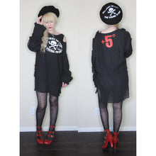 Load image into Gallery viewer, Vivienne Westwood Worlds End Too Fast To Live Beret Black