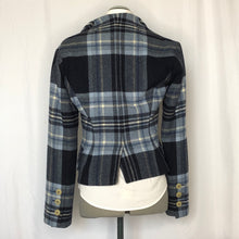 Load image into Gallery viewer, Vivienne Westwood Gold Label AW 2006-07 Blue Wool Tartan Alcoholic Jacket