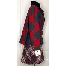 Load image into Gallery viewer, Vivienne Westwood Vintage 1996 Storm in a Teacup Lochcarron Multi-Tartan Cape Back Belted Jacket