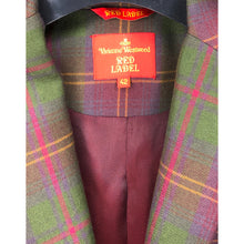 Load image into Gallery viewer, Vivienne Westwood Red Label AW 2008 Red Green Tartan Bustle Skirt Suit
