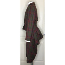 Load image into Gallery viewer, Vivienne Westwood Red Label AW 2008 Red Green Tartan Bustle Skirt Suit