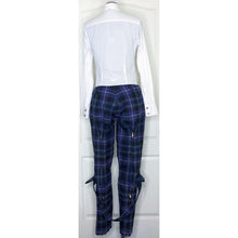 Load image into Gallery viewer, Vivienne Westwood Vintage MacPoiret Purple Tartan Bondage Pants