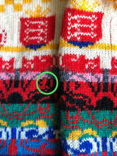 Load image into Gallery viewer, Vivienne Westwood Vintage 1988 Time Machine Deep Sky Jumper Knit Sweater