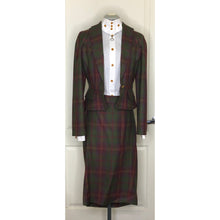 Load image into Gallery viewer, Vivienne Westwood Red Label AW 2008 Red Green Tartan Bustle Skirt Suit