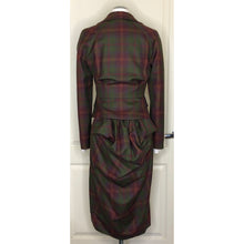 Load image into Gallery viewer, Vivienne Westwood Red Label AW 2008 Red Green Tartan Bustle Skirt Suit
