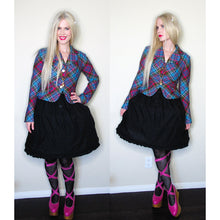 Load image into Gallery viewer, Vivienne Westwood Anglomania Black Eyelet Cotton Mini Crini