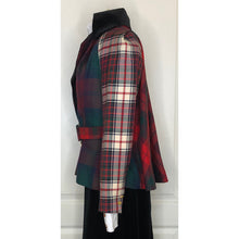 Load image into Gallery viewer, Vivienne Westwood Vintage 1996 Storm in a Teacup Lochcarron Multi-Tartan Cape Back Belted Jacket