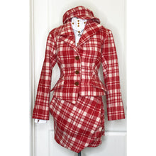 Load image into Gallery viewer, Vivienne Westwood Worlds End 2018 Harris Tweed Alcoholic Suit and Workers Cap Set