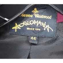 Load image into Gallery viewer, Vivienne Westwood Anglomania Burgundy and Black Striped Skirt Suit