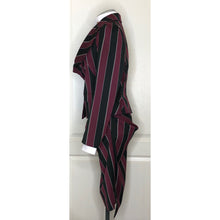 Load image into Gallery viewer, Vivienne Westwood Anglomania Burgundy and Black Striped Skirt Suit