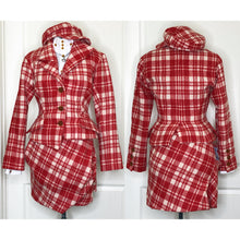 Load image into Gallery viewer, Vivienne Westwood Worlds End 2018 Harris Tweed Alcoholic Suit and Workers Cap Set