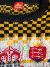 Load image into Gallery viewer, Vivienne Westwood Vintage 1988 Time Machine Deep Sky Jumper Knit Sweater