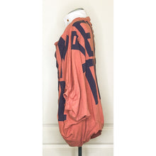 Load image into Gallery viewer, Vivienne Westwood Gold Label Infinity Jumper Climate Revolution Print in Peach and Navy