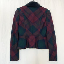 Load image into Gallery viewer, Vivienne Westwood Japan Label mid-2010s Lindsay Tartan and Black Velvet Trim Skirt Suit