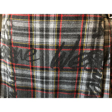 Load image into Gallery viewer, Vivienne Westwood for Nine West 2006 Signature Tartan Dark Grey Wool Mini Kilt