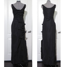 Load image into Gallery viewer, Vivienne Westwood Gold Label Vintage Gold Label Criss-Cross Corset Gown Black Silk Taffeta