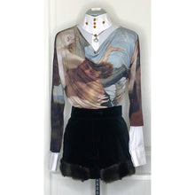 Load image into Gallery viewer, Vivienne Westwood Red Label 2014 Faux Fur Trim Velvet Hot Pants