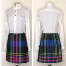 Load image into Gallery viewer, Vivienne Westwood Worlds End 2019 Metropolitan Tartan Medium Length Kilt Skirt