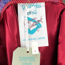 Load image into Gallery viewer, Vivienne Westwood Worlds End 2018 Harris Tweed Alcoholic Suit and Workers Cap Set