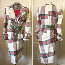 Load image into Gallery viewer, Vivienne Westwood Andreas Kronthaler SS 2018 Federal Tartan Drunken Tailoring Alcoholic Jacket and Long Polina Skirt